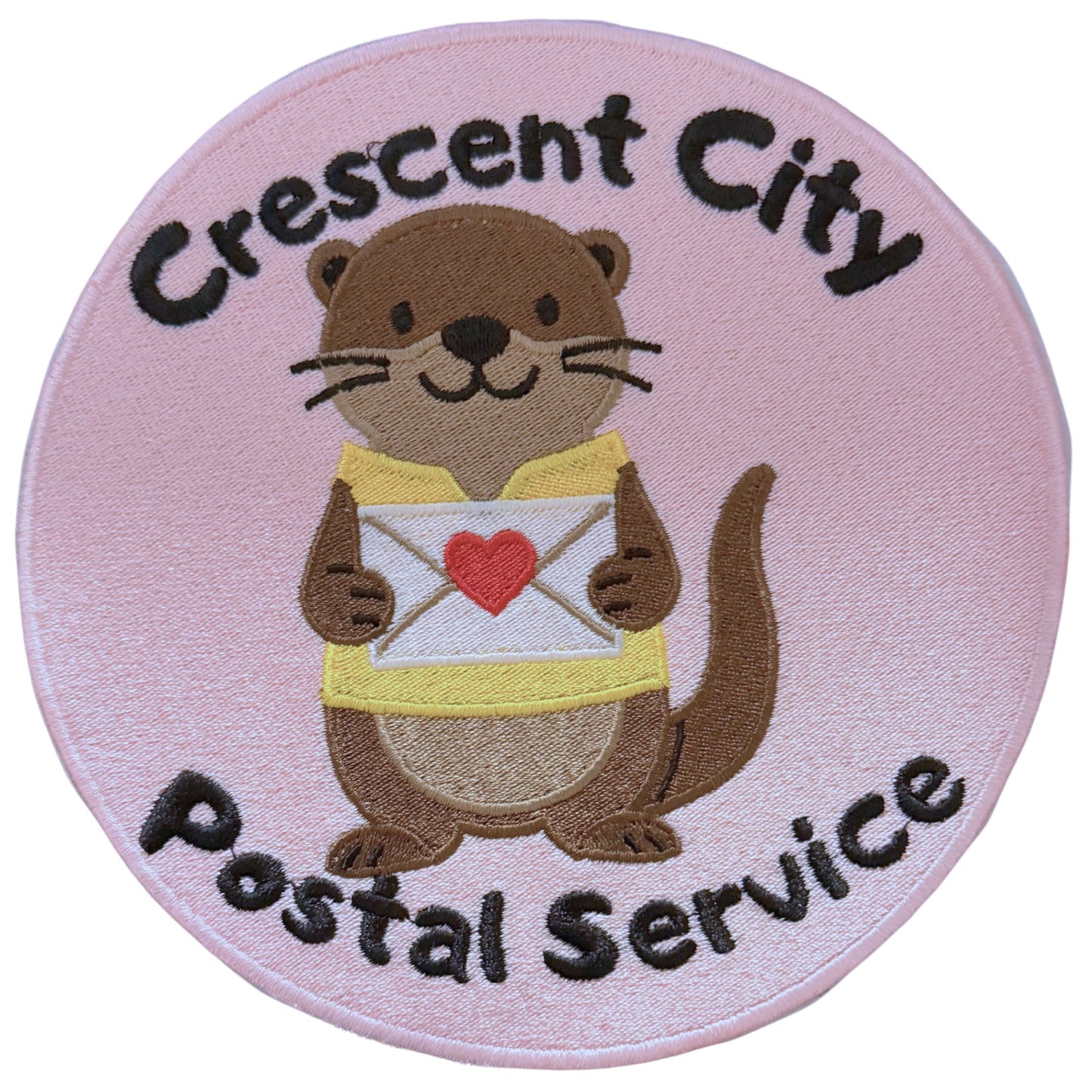 postal otter patch - small