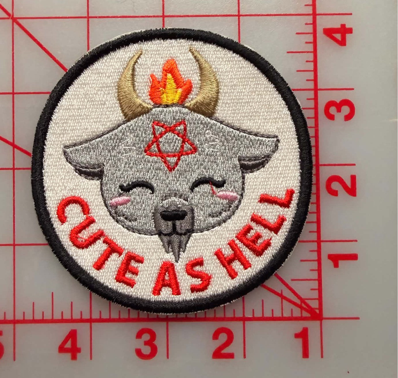 Cute as hell patch