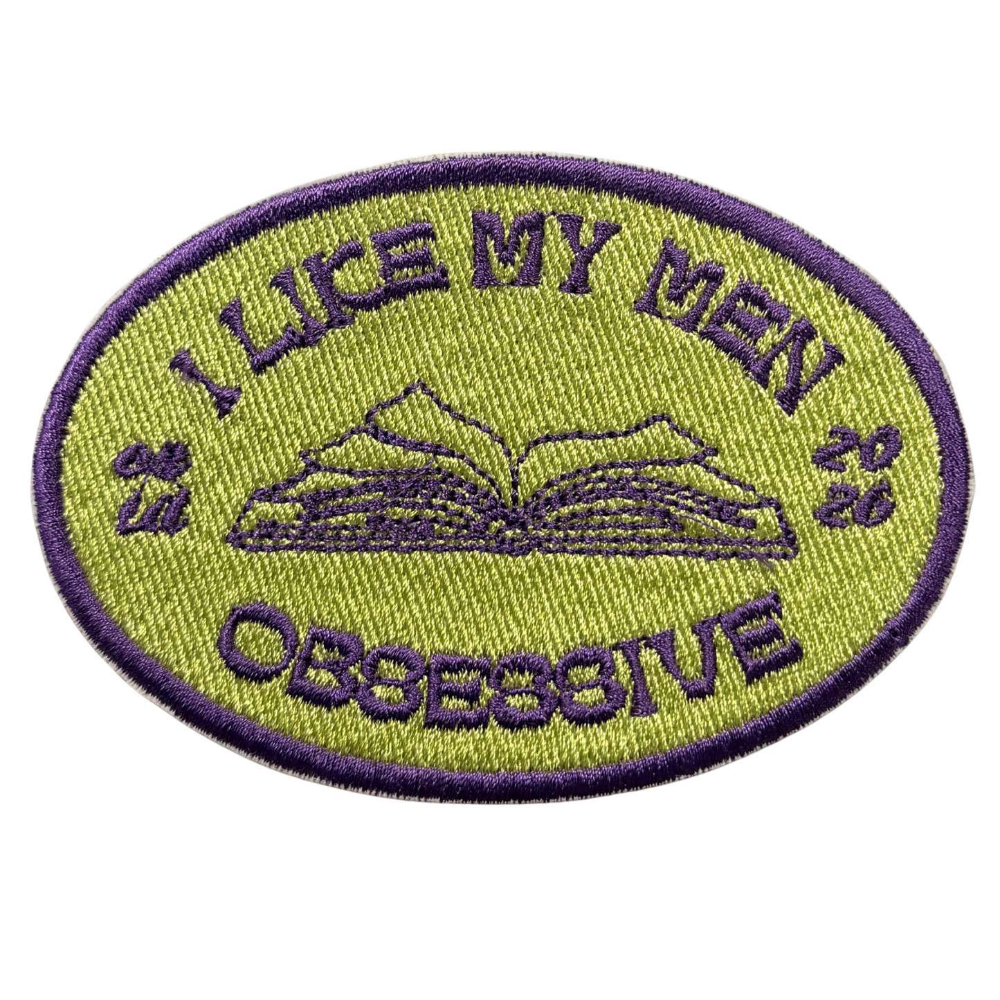 i like my men... obsessive patch