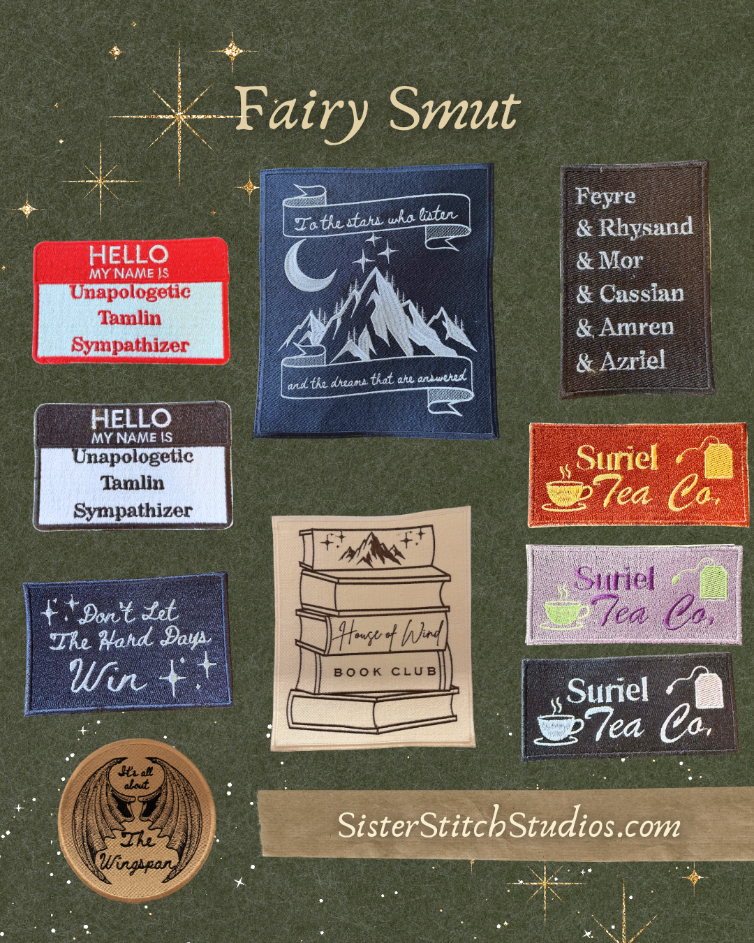 a court of names patch- medium