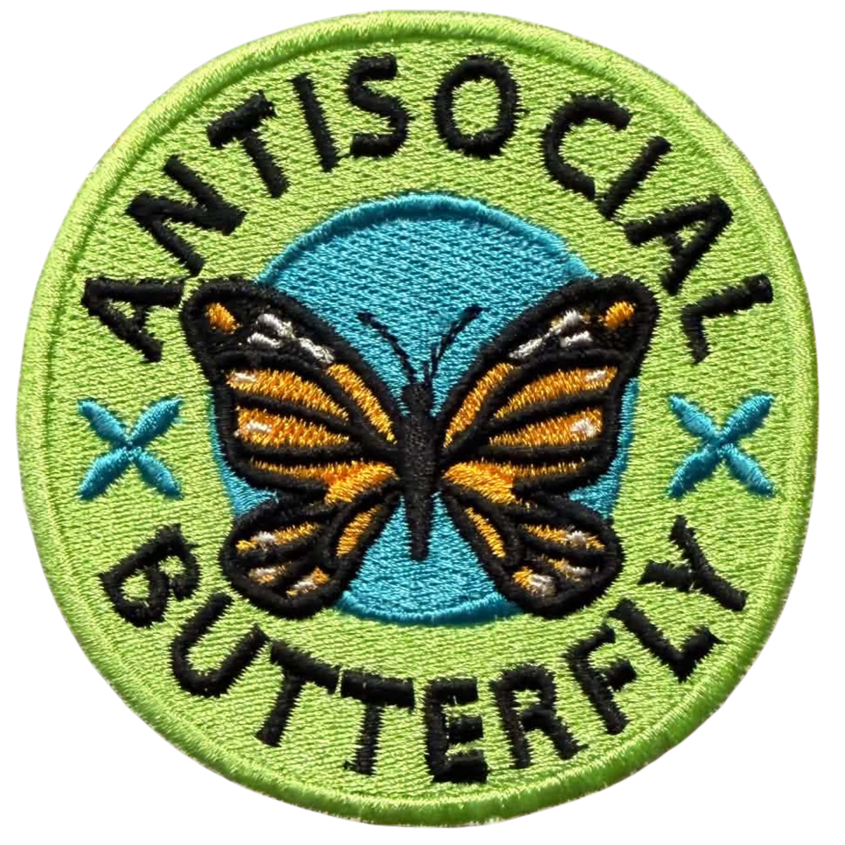 Antisocial Butterfly Patch