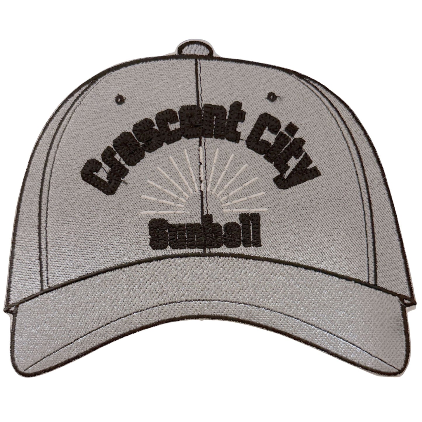 sunball hat monochrome patch- small