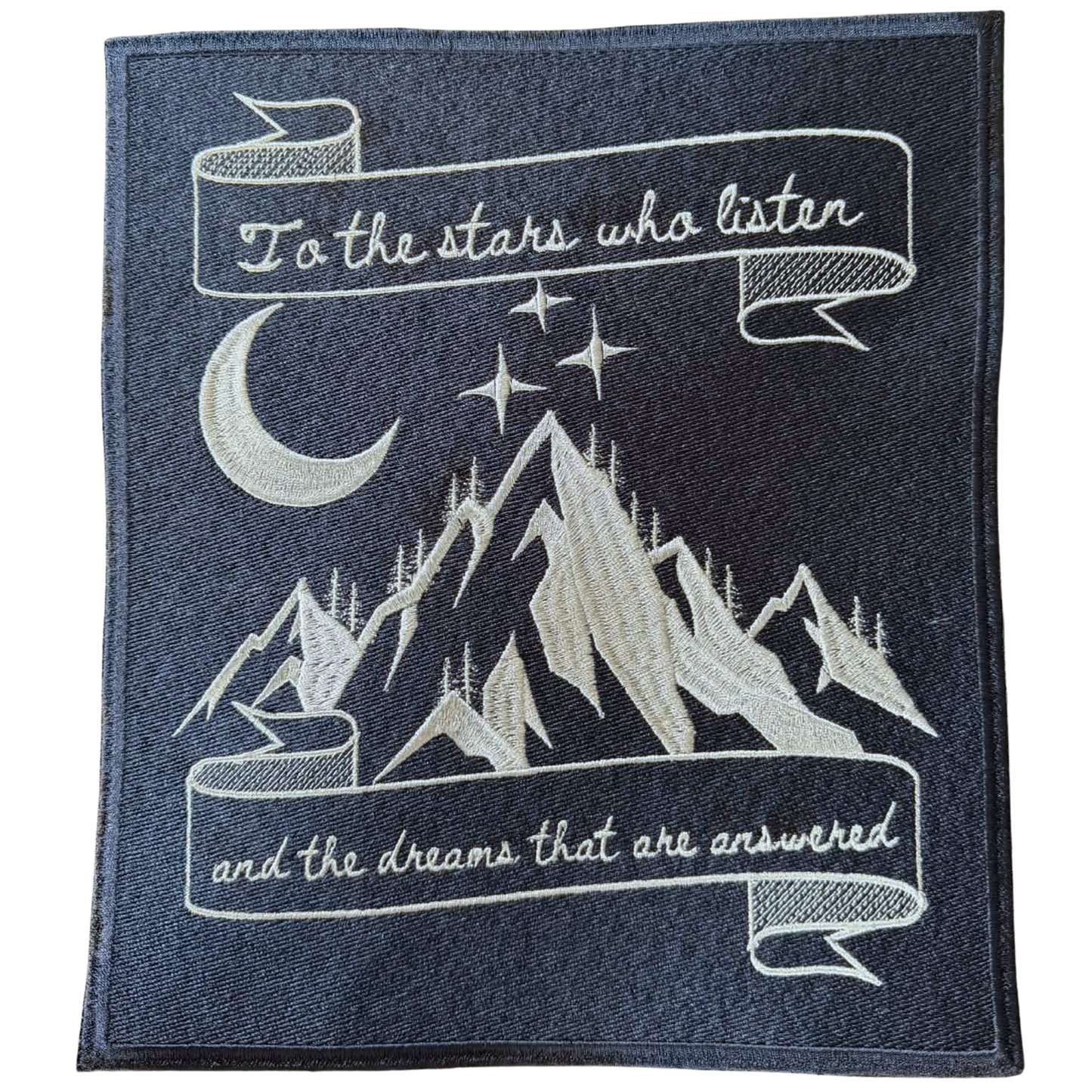 to the stars who listen back patch