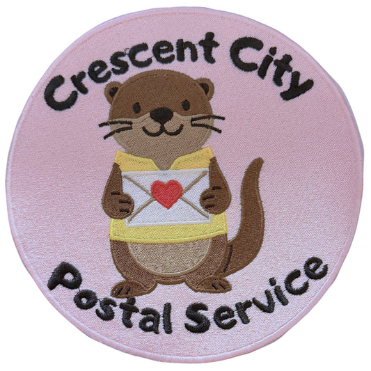 postal otter patch - small