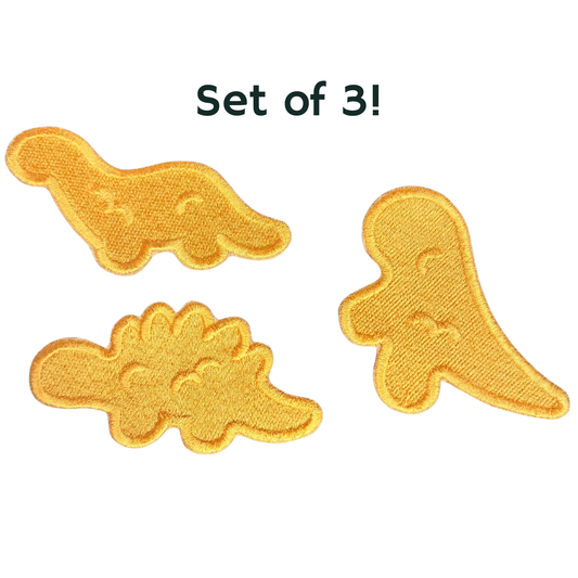 Dino Nuggies Patch Set