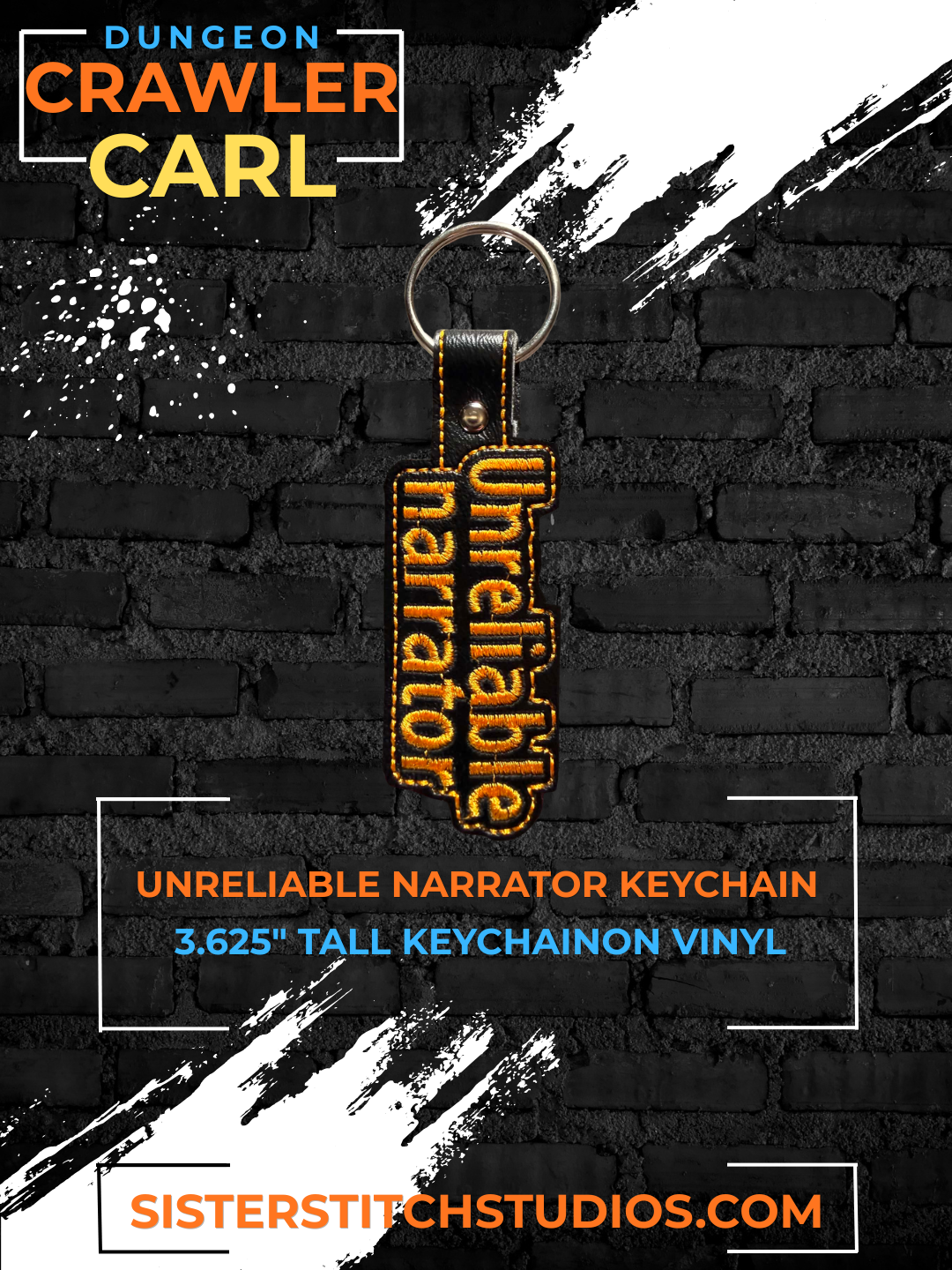 unreliable narrator keychain