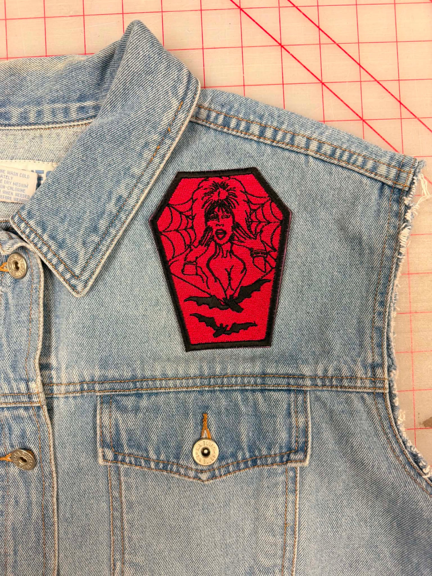 mistress of the dark coffin patch