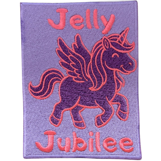 my little jj patch - purple