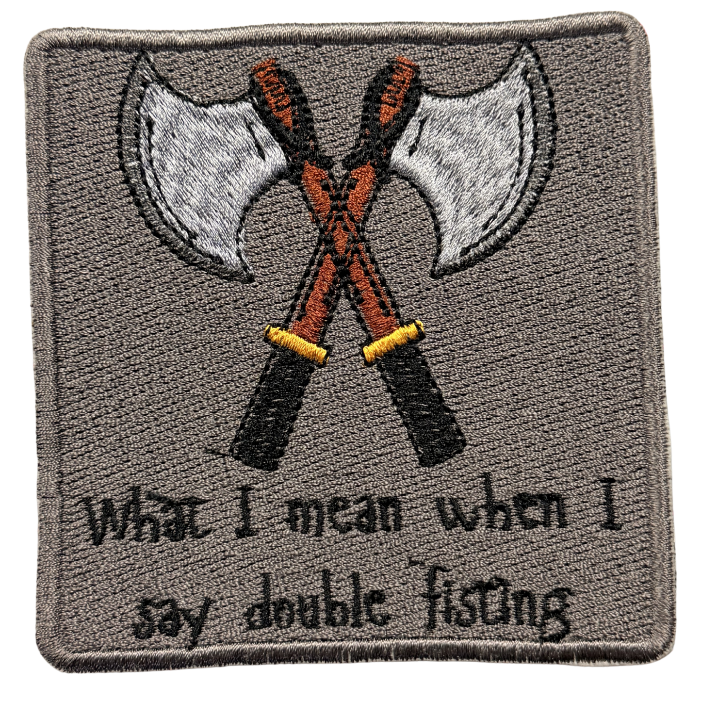 double fisting axes patch