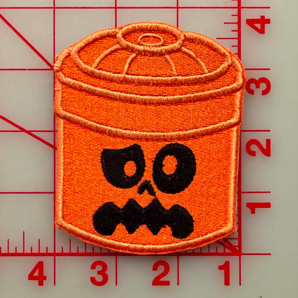 boo bucket patch set of 4