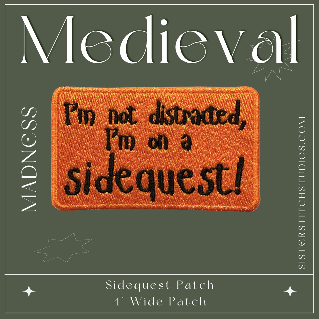 sidequest patch- orange
