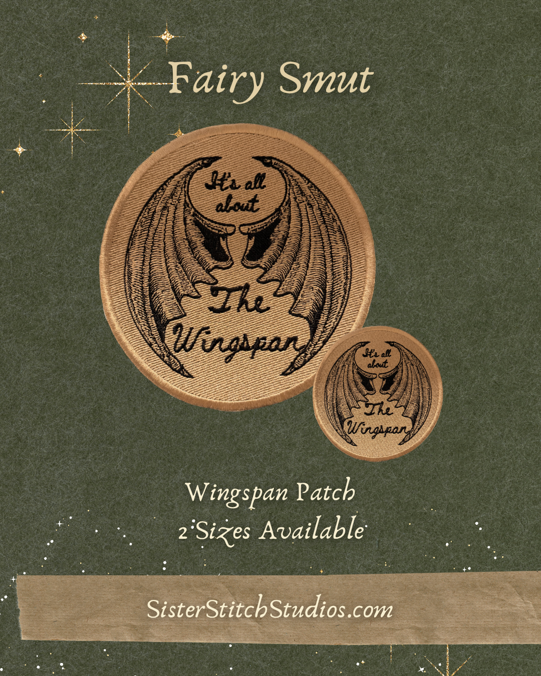 wingspan patch - small
