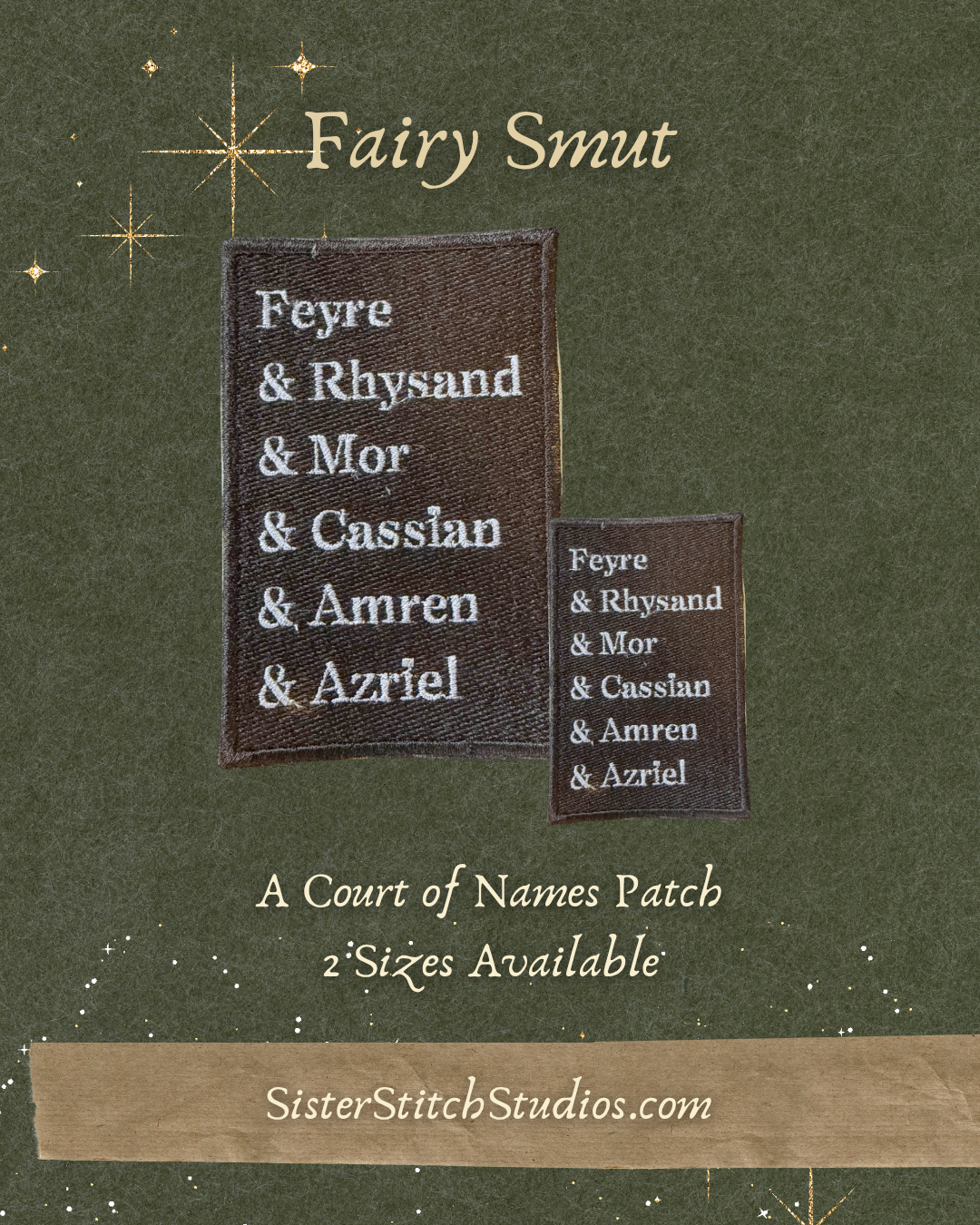 a court of names patch- medium