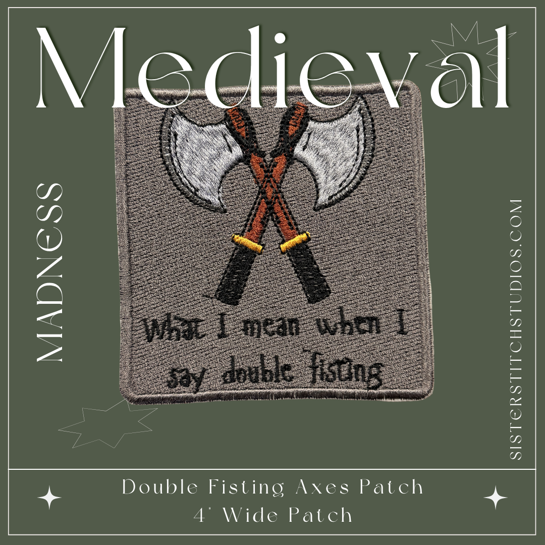 double fisting axes patch