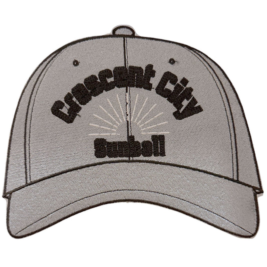sunball hat monochrome patch- small