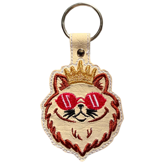 princess donut keychain