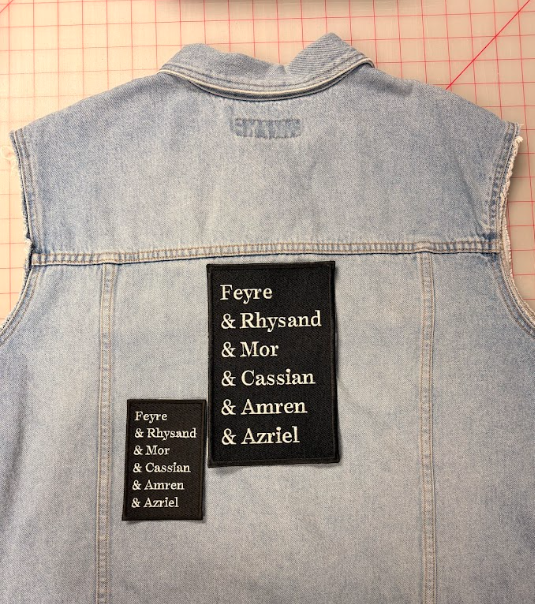 a court of names patch- medium