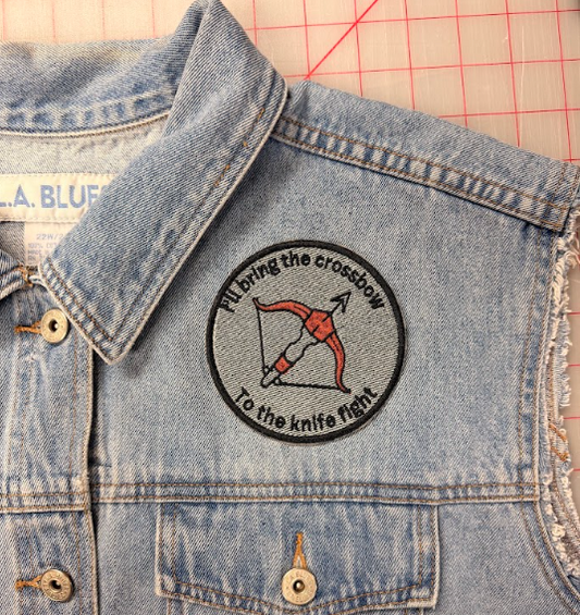 crossbow to a knife fight patch