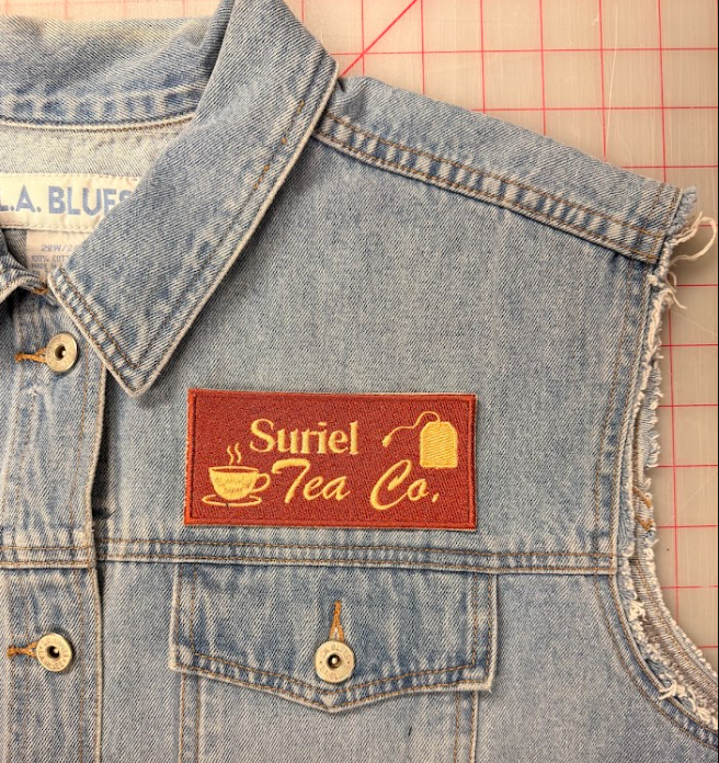 suriel tea co. patch- coffee