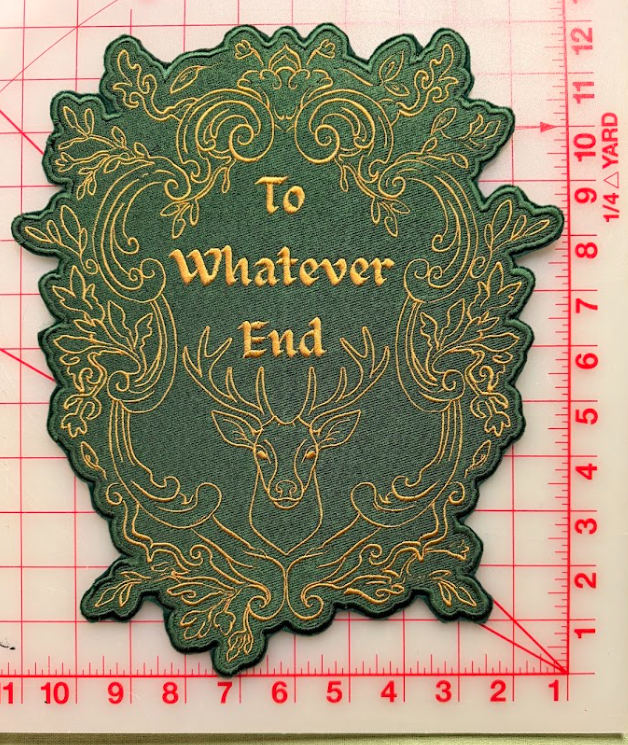 to whatever end patch