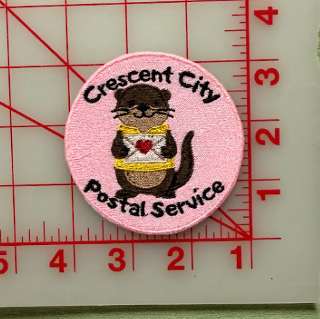 postal otter patch - small