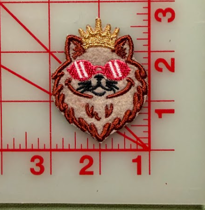 princess donut patch small