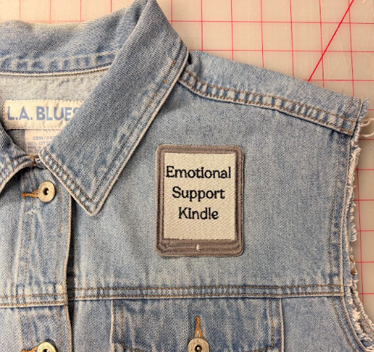 emotional support e-reader patch
