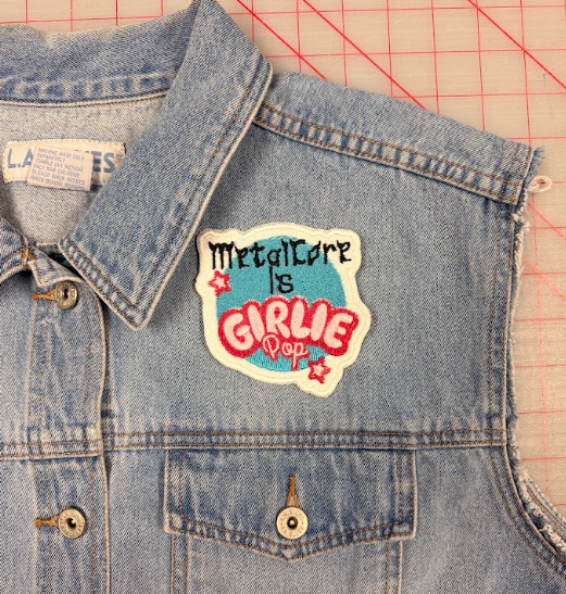 metalcore is girlie pop patch