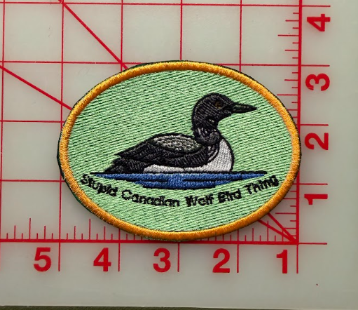canadian wolf bird patch