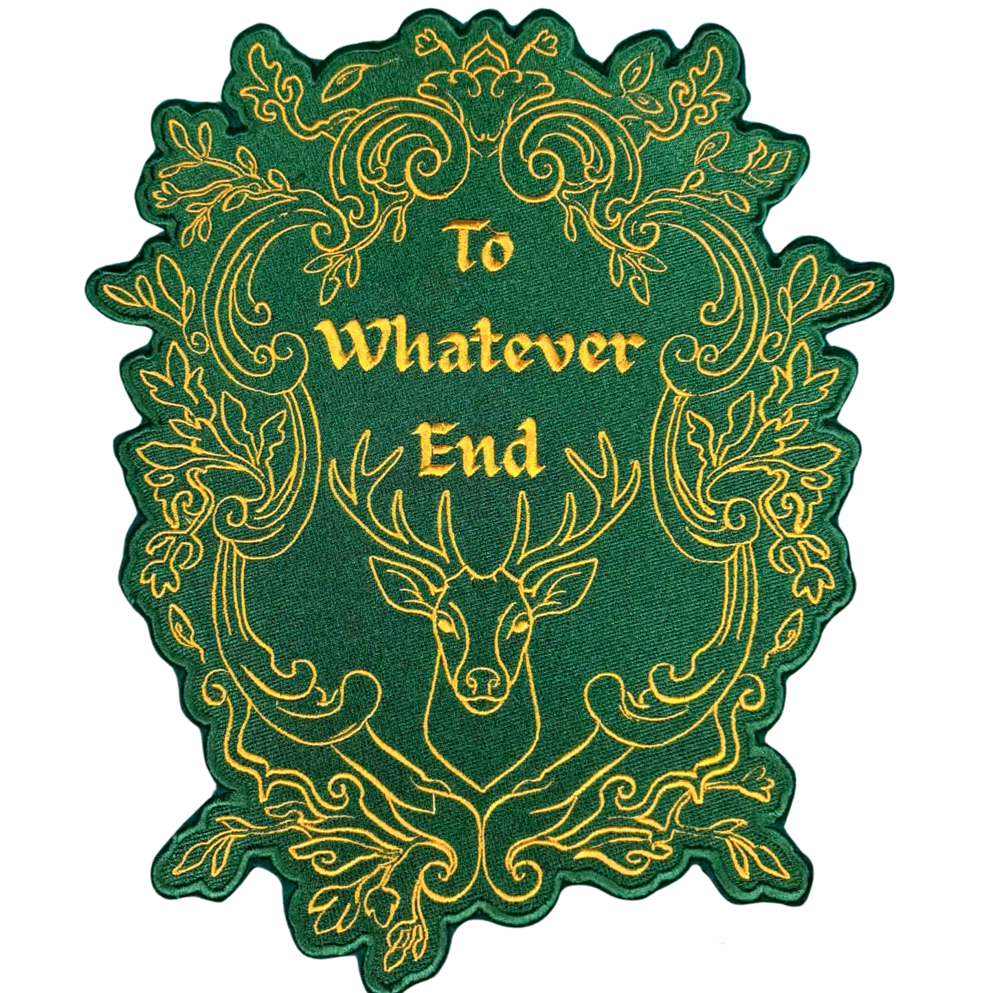 to whatever end patch