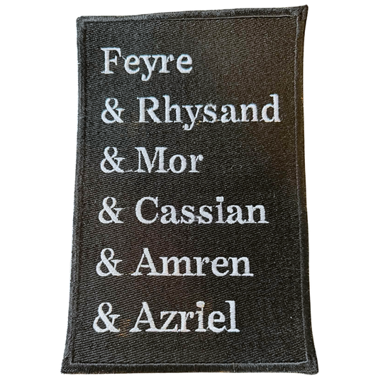 a court of names patch- medium