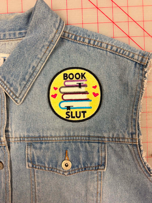 book lover patch