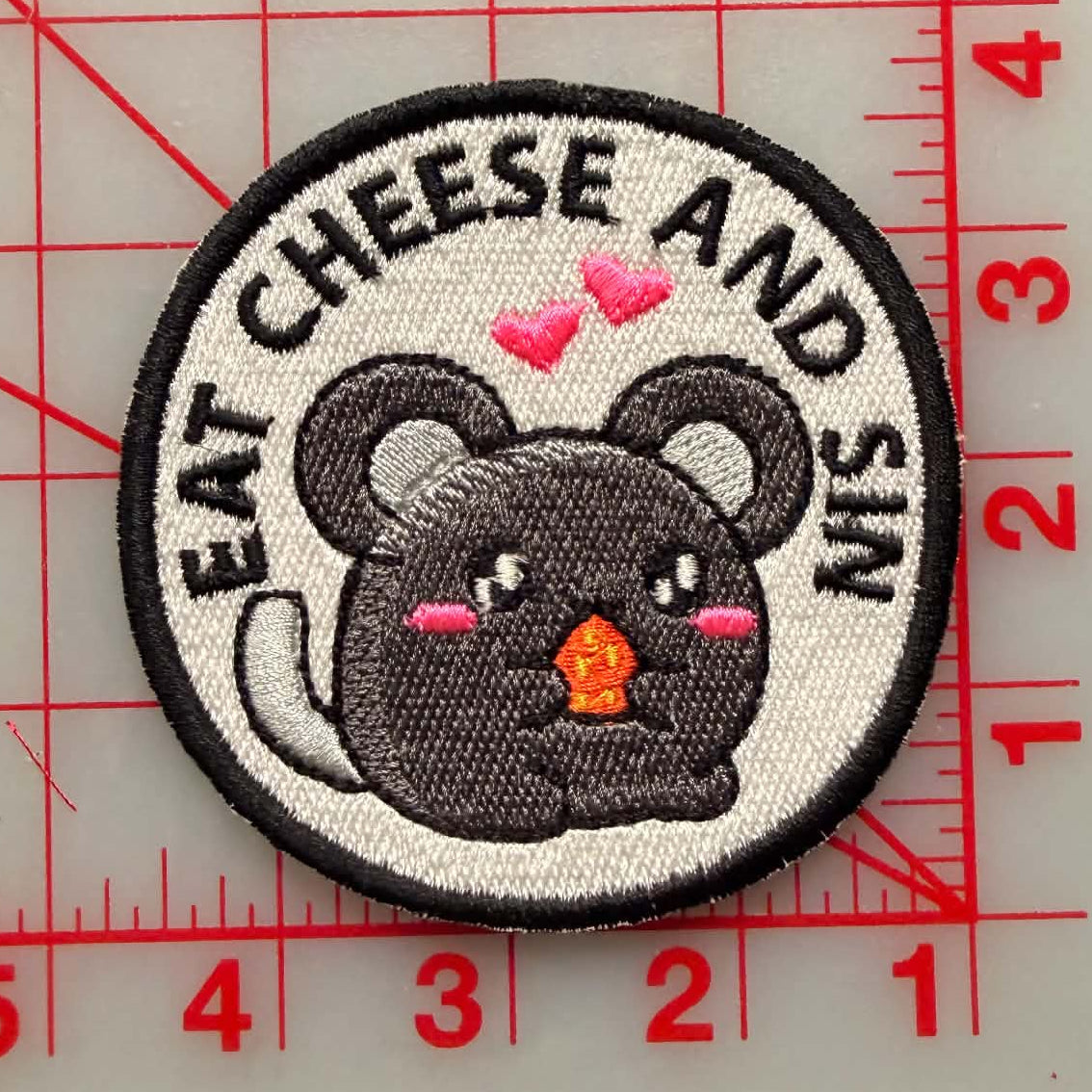 Eat Cheese and Sin Patch