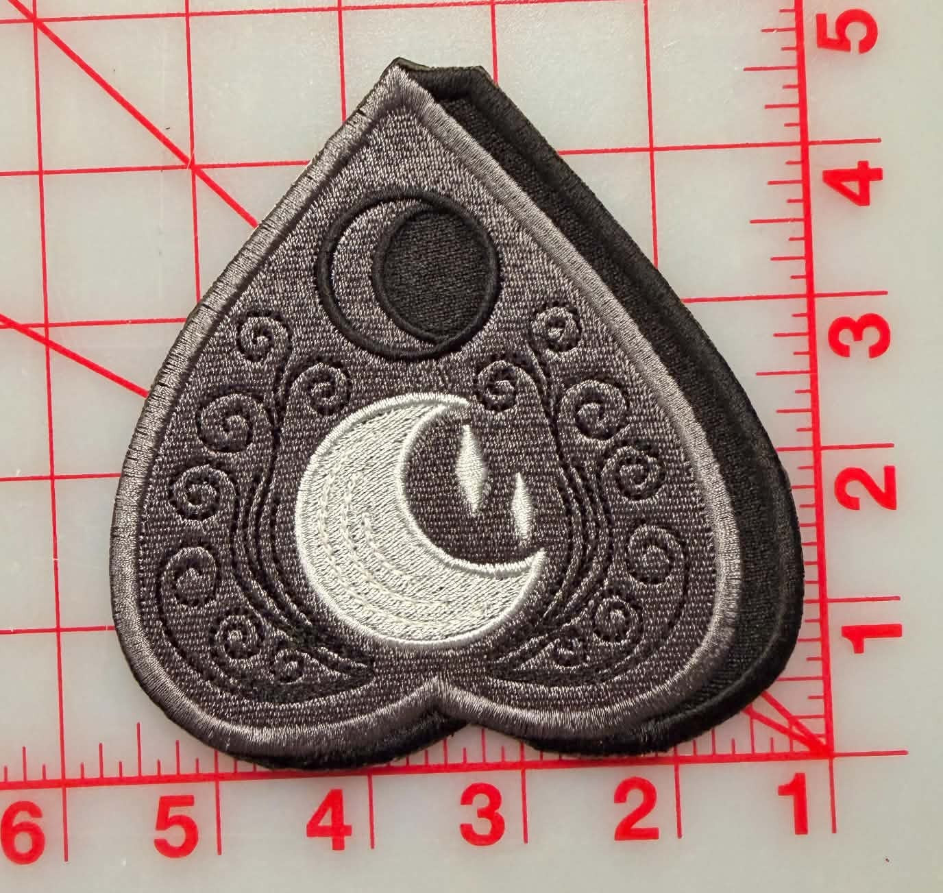 celestial planchette monochrome patch