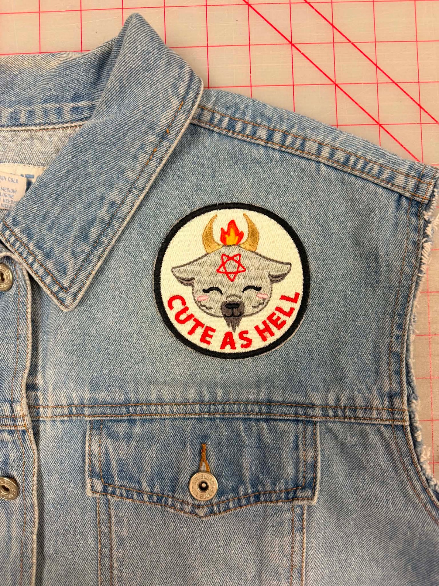 Cute as hell patch