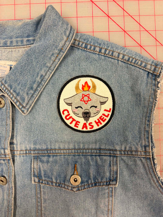 Cute as hell patch